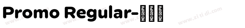 Promo Regular字体转换